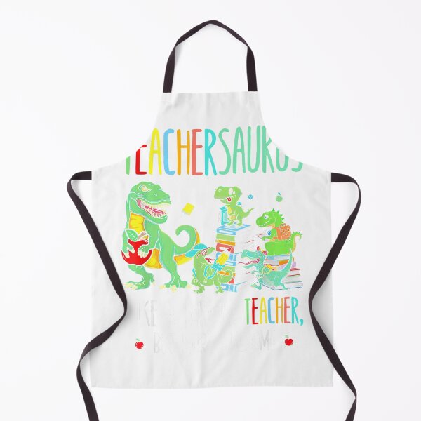 Item preview, Dinosaurs Teachersaurus Like A Normal Teacher More Awesome T-Shirt designed and sold by Cobra_Shop.