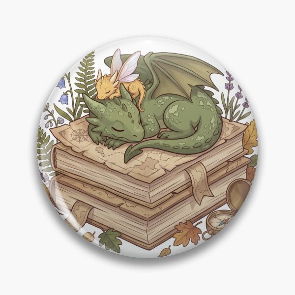 Item preview, Sleeping Book Dragons - Scribe Quadrant Aesthetic designed and sold by LunnaAtica.