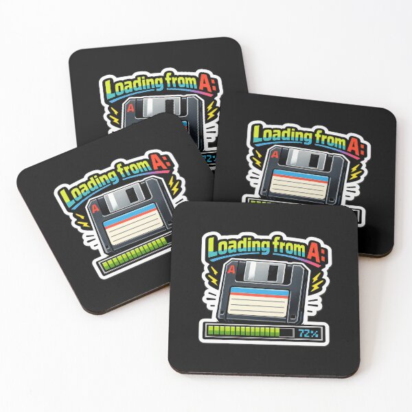 Item preview, Loading from A Retro Floppy Disk Design  designed and sold by Sketchlegacy.