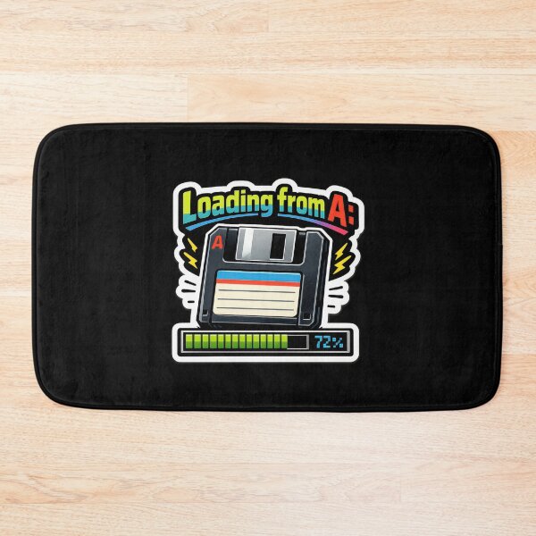 Item preview, Loading from A Retro Floppy Disk Design designed and sold by Sketchlegacy.