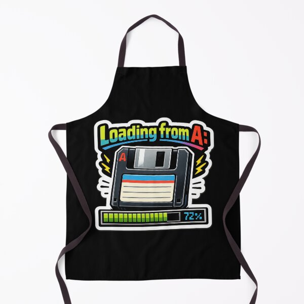 Item preview, Loading from A Retro Floppy Disk Design designed and sold by Sketchlegacy.