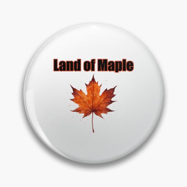 Artikelvorschau, Land of Maple Iconic Canadian Symbolism Design entworfen und verkauft von Dreamsartistry.