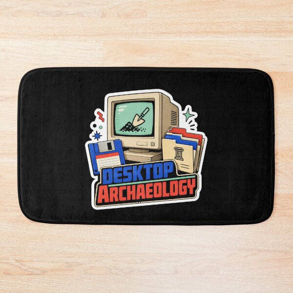 Item preview, Desktop Archeology Retro Computer Design  designed and sold by Sketchlegacy.