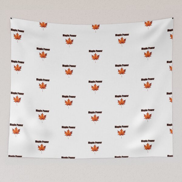 Item preview, Maple Power Strong Canadian National Spirit Design designed and sold by Dreamsartistry.
