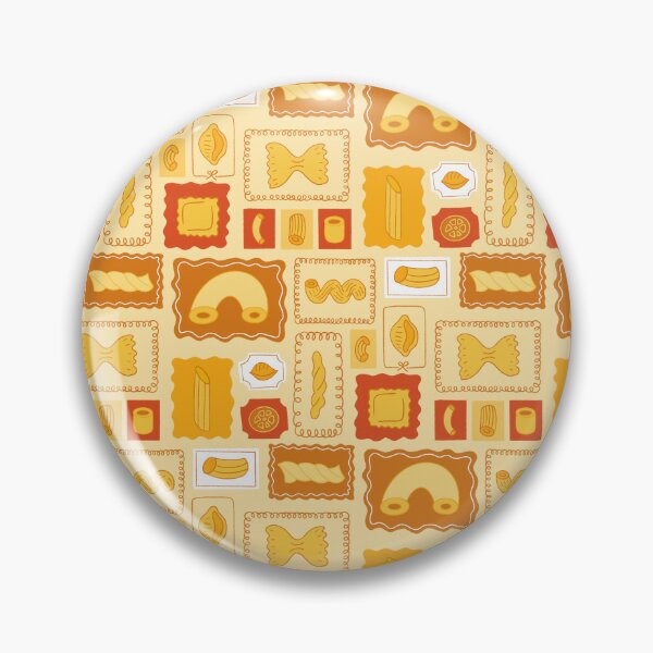 Item preview, Golden Pasta Noodles Seamless Pattern designed and sold by Olive Lane Creative.