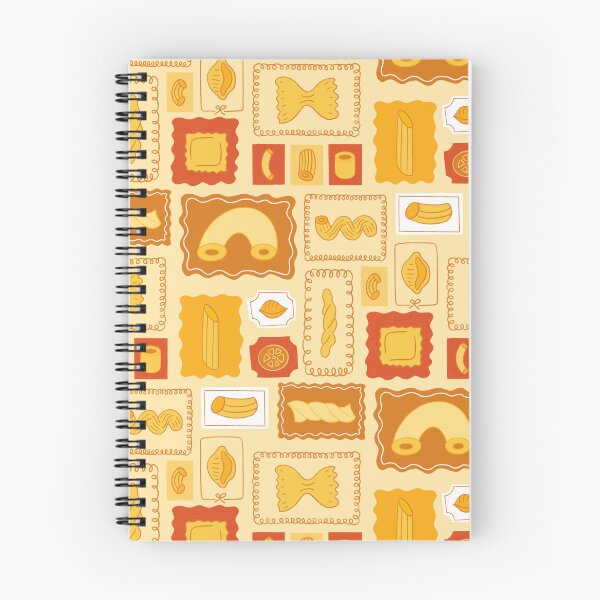 Item preview, Golden Pasta Noodles Seamless Pattern designed and sold by Olive Lane Creative.