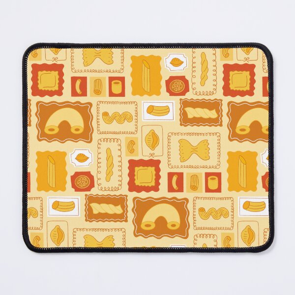 Item preview, Golden Pasta Noodles Seamless Pattern designed and sold by Olive Lane Creative.