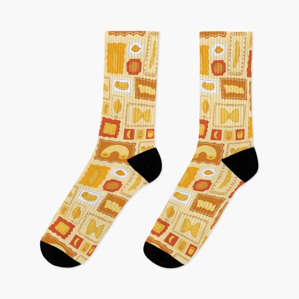 Item preview, Golden Pasta Noodles Seamless Pattern designed and sold by Olive Lane Creative.