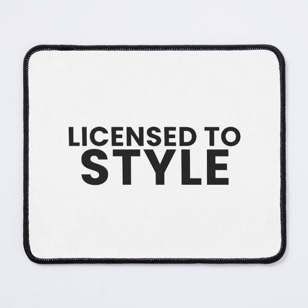Item preview, Licensed To Style Funny Hairstylist Tee designed and sold by 7Four1 Designs.