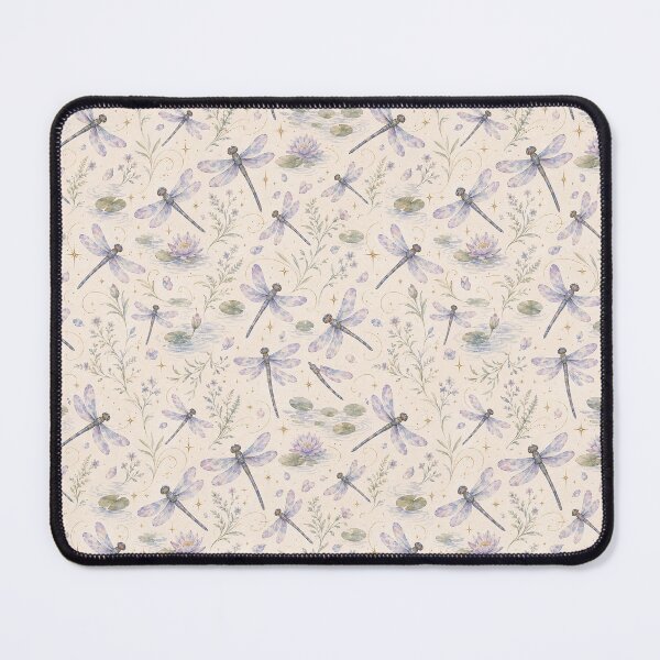 Item preview, Dragonflies in an Impressionist Water Garden designed and sold by christianpoint.