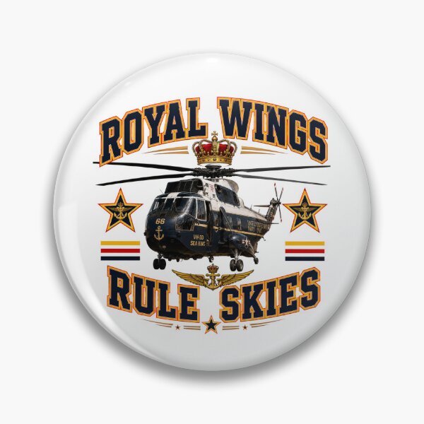 Item preview, Royal Wings Rule the Skies: Westland Sea King Military designed and sold by Combat Skies.