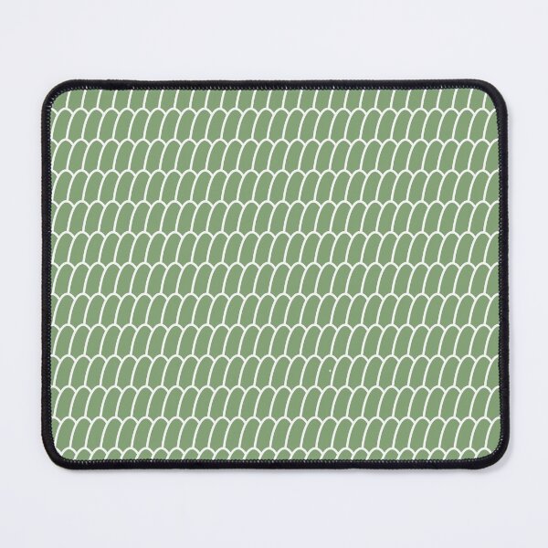 Item preview, Minimalist Sage Green Scallop Scales – Fresh Geometric Art designed and sold by ThiagoSDantas.