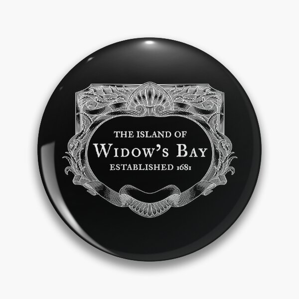 Item preview, Island of Widow's Bay Crest - Variant - white designed and sold by Geektastica.