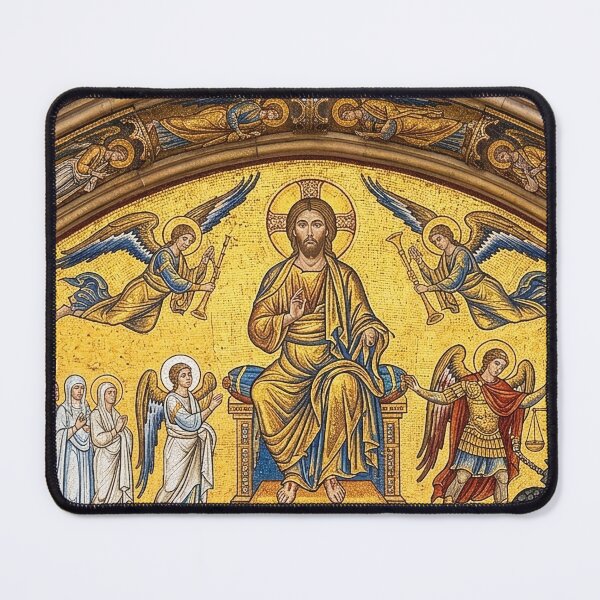 Item preview, The Last Judgment Byzantine Mosaic Art designed and sold by KCdS2026.