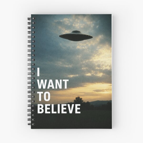 Item preview, Vintage UFO Sky Poster Style Retro Alien Believer designed and sold by ferminhays.