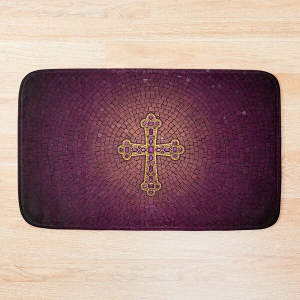 Item preview, Ornate Byzantine Cross Mosaic Art designed and sold by KCdS2026.