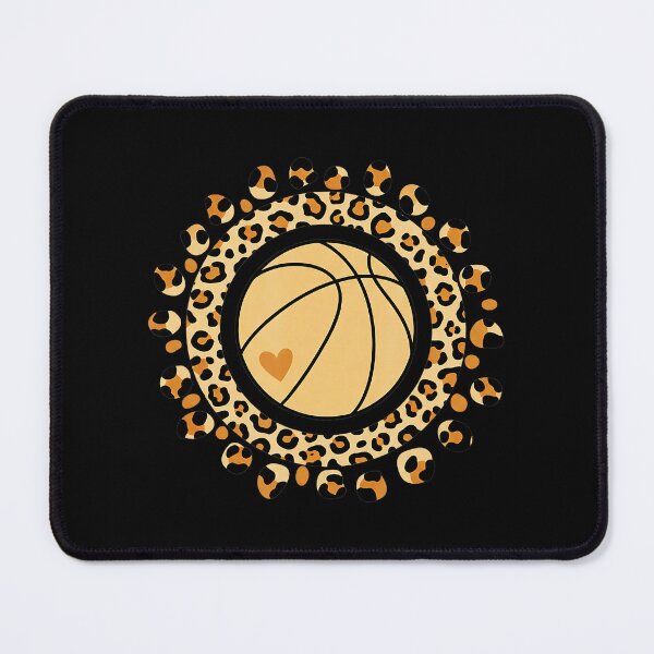 Item preview, Leopard Print Basketball Circle with Modern Animal Pattern Sports designed and sold by allistermariam.