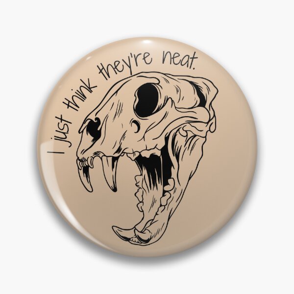 Item preview, I Just Think They’re Neat Skull Design designed and sold by Vileprint.