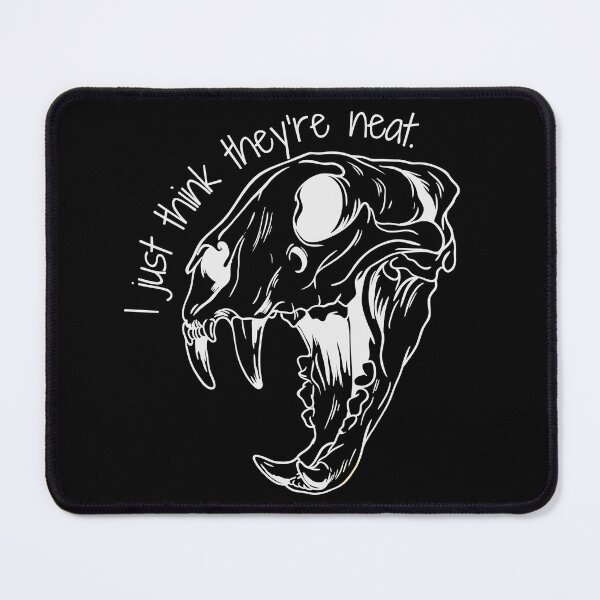 Item preview, I Just Think They’re Neat Skull Design designed and sold by Vileprint.
