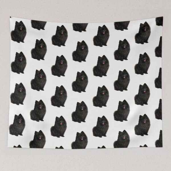 Item preview, Black Pomeranian dog designed and sold by BackgroundND.