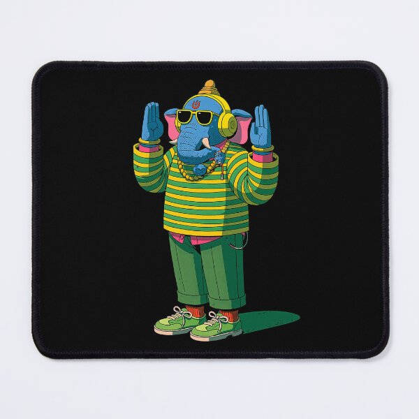 Item preview, Ganesha Streetwear Striped Sweater Headphones Pop Art designed and sold by PANNARUK THAILAND.