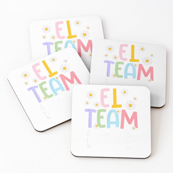 Item preview, EL Team EL Teacher English Learner Teacher EL Squad T-Shirt designed and sold by JJLetterDesigns.