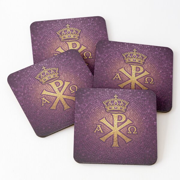 Item preview, Chi Rho Byzantine Mosaic Royal Art designed and sold by KCdS2026.
