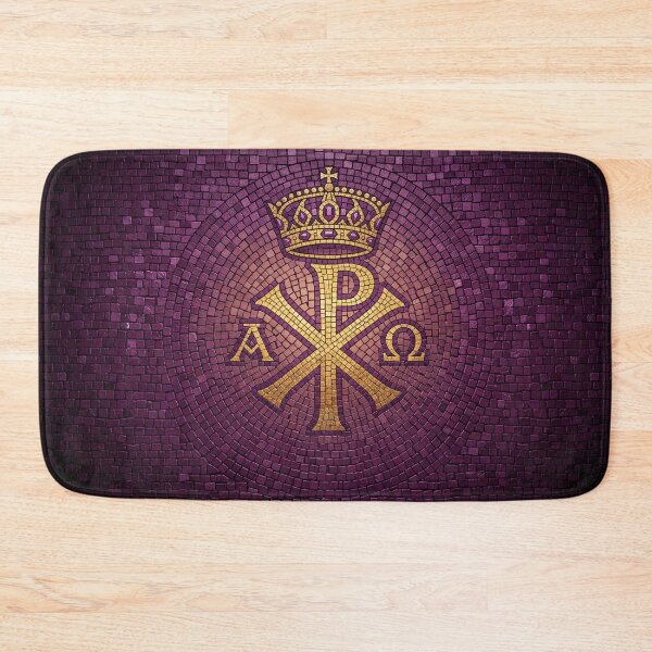 Item preview, Chi Rho Byzantine Mosaic Royal Art designed and sold by KCdS2026.
