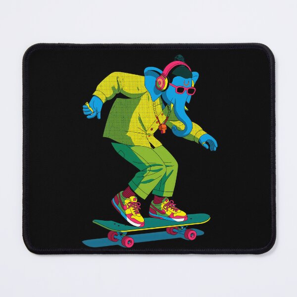 Item preview, Ganesha Skateboard Streetwear Halftone Pop Art designed and sold by PANNARUK THAILAND.