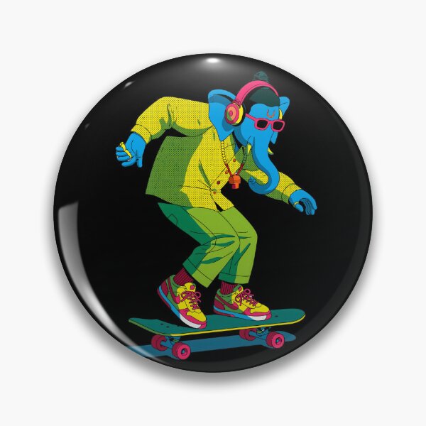 Item preview, Ganesha Skateboard Streetwear Halftone Pop Art designed and sold by PANNARUK THAILAND.