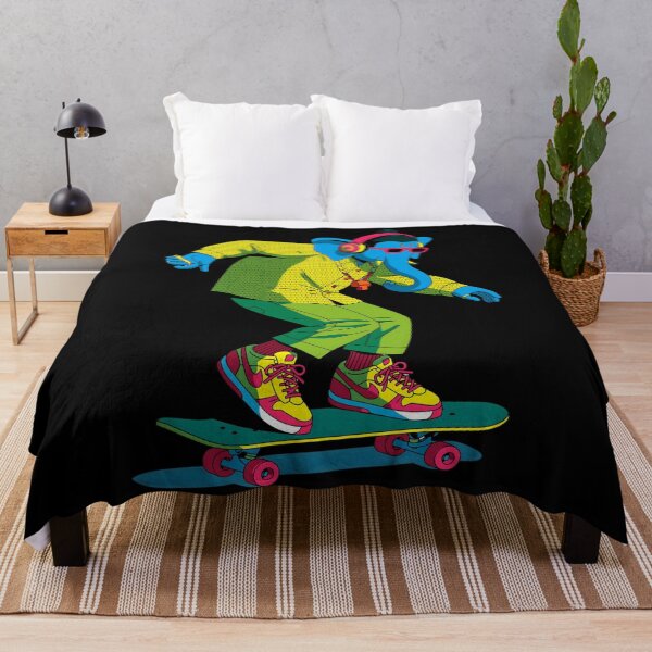 Artikelvorschau, Ganesha Skateboard Streetwear Halbton Pop Art entworfen und verkauft von PANNARUK THAILAND.