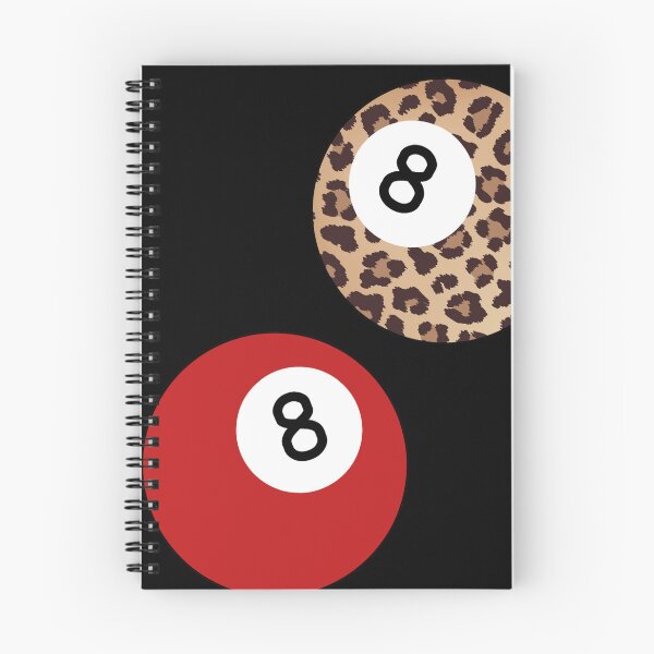 Item preview, Leopard Print and Red 8 Ball Design designed and sold by shaescreations1.