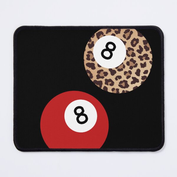 Item preview, Leopard Print and Red 8 Ball Design designed and sold by shaescreations1.
