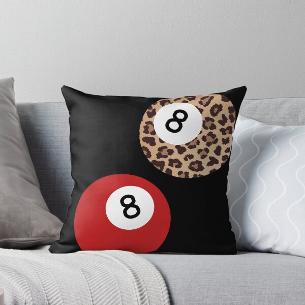 Item preview, Leopard Print and Red 8 Ball Design designed and sold by shaescreations1.