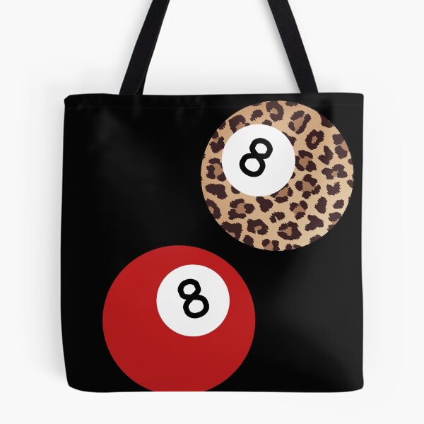 Item preview, Leopard Print and Red 8 Ball Design designed and sold by shaescreations1.
