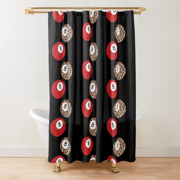 Item preview, Leopard Print and Red 8 Ball Design designed and sold by shaescreations1.