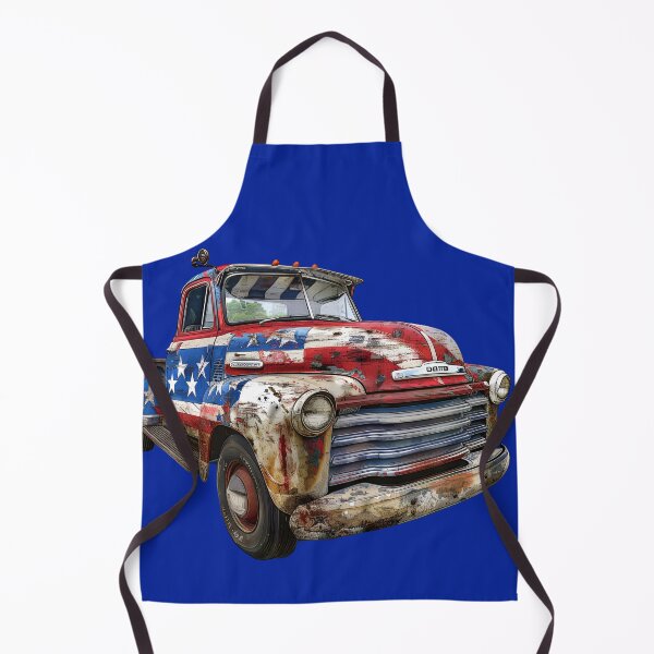 Item preview, Vintage American Pickup Truck Rustic USA Flag Aesthetic designed and sold by NotasCreativa.