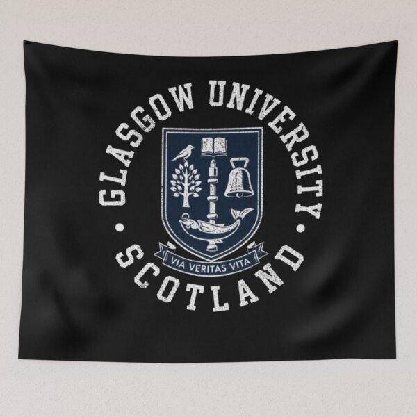 Item preview, Glasgow University Scotland Vintage Crest Collegiate designed and sold by VIBINGSCHOOL.