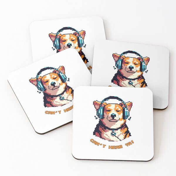 Item preview, Pixel Dog Design - Can't Hear Ya! designed and sold by ArunDandiboina.