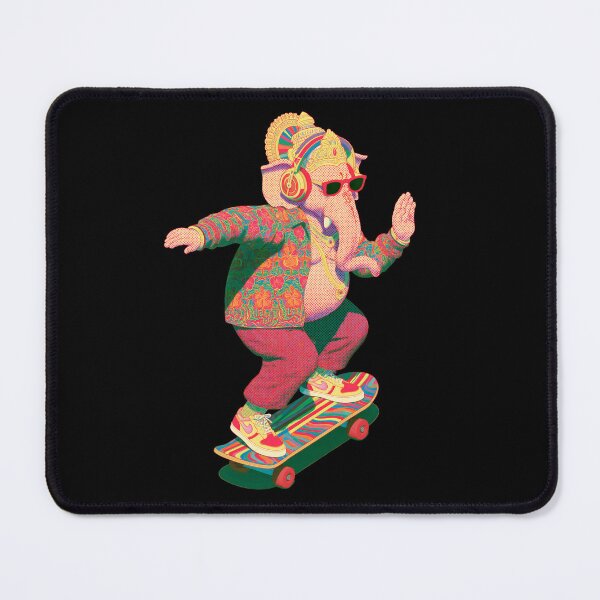 Item preview, Ganesha Skate Streetwear Headphones Retro Pop Art designed and sold by PANNARUK THAILAND.