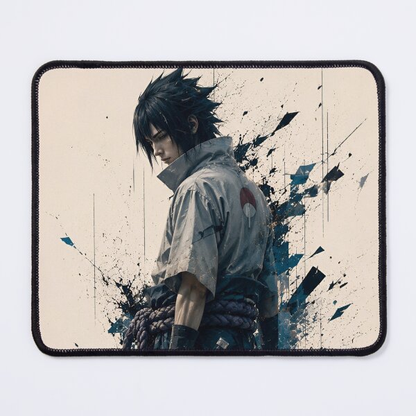 Item preview, Sasuke | Dark Anime Swordsman | Shadow Warrior Ink Splash Art designed and sold by Dyan4.