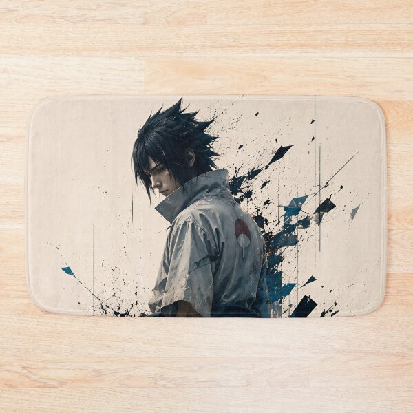 Item preview, Sasuke | Dark Anime Swordsman | Shadow Warrior Ink Splash Art designed and sold by Dyan4.