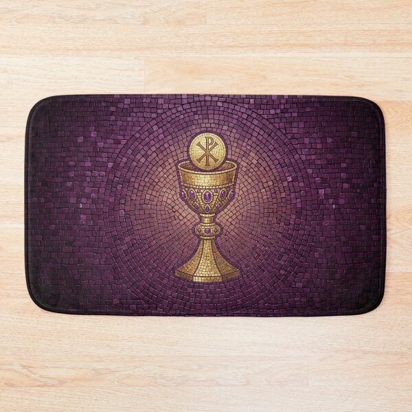 Item preview, Eucharistic Chalice Byzantine Mosaic Art designed and sold by KCdS2026.