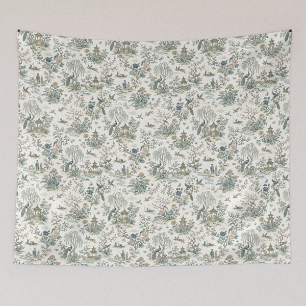 Item preview, Chinoiserie Scenery Design designed and sold by FunFitsFactory.
