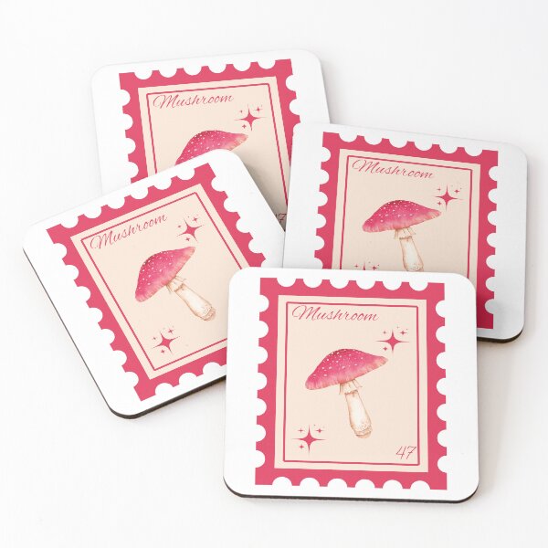 Item preview, pink mushroom designed and sold by gemsstickers1.