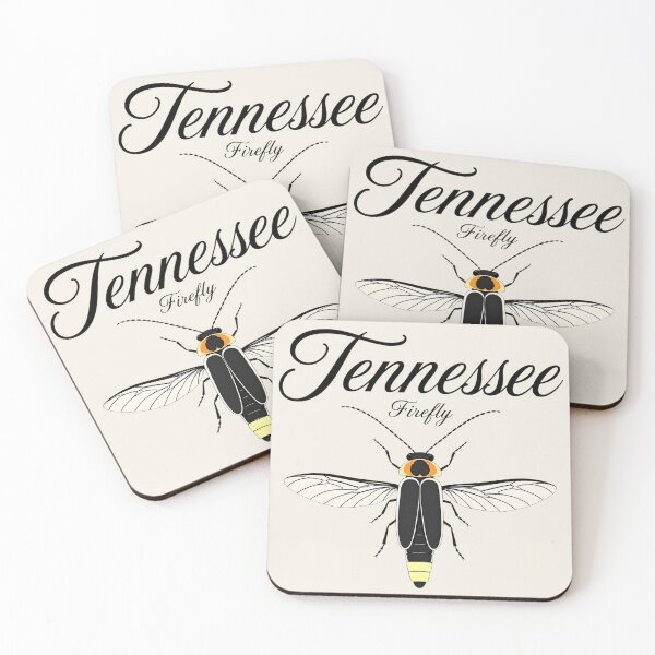 Item preview, Tennessee Firefly Retro State Insect Poster designed and sold by The-Drip-Studio.