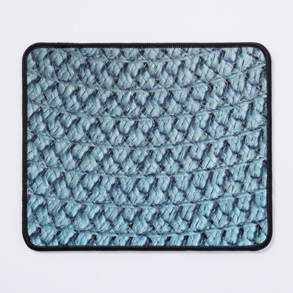 Item preview, Blue Woven Straw Texture Pattern designed and sold by 27Tammy27.