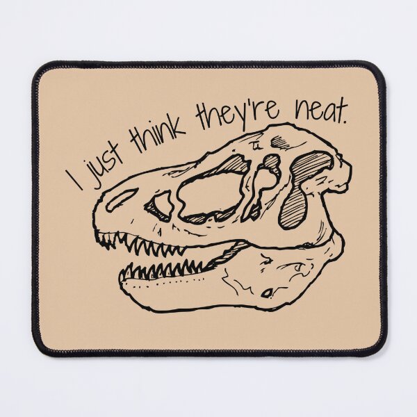 Item preview, I Just Think They’re Neat TRex Skull Design designed and sold by Vileprint.