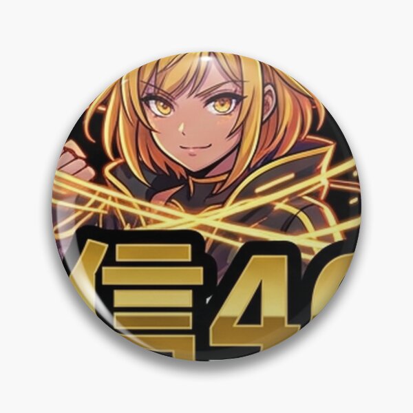 Item preview, Confidence 404 (自信404) - JDM Street Edition Golden Aura Anime Girl designed and sold by Japan-kanji-ya.