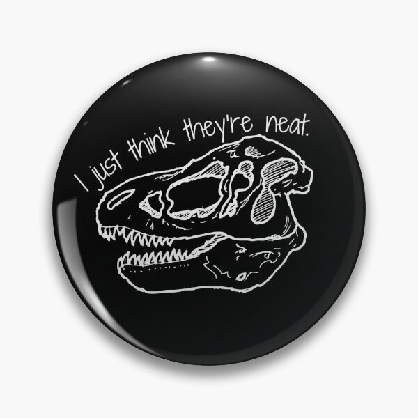 Item preview, I Just Think They’re Neat TRex Skull Design designed and sold by Vileprint.